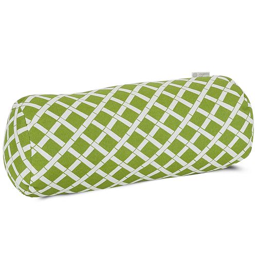 Majestic Home Goods Geometric Indoor Outdoor Decorative Bolster Pillow