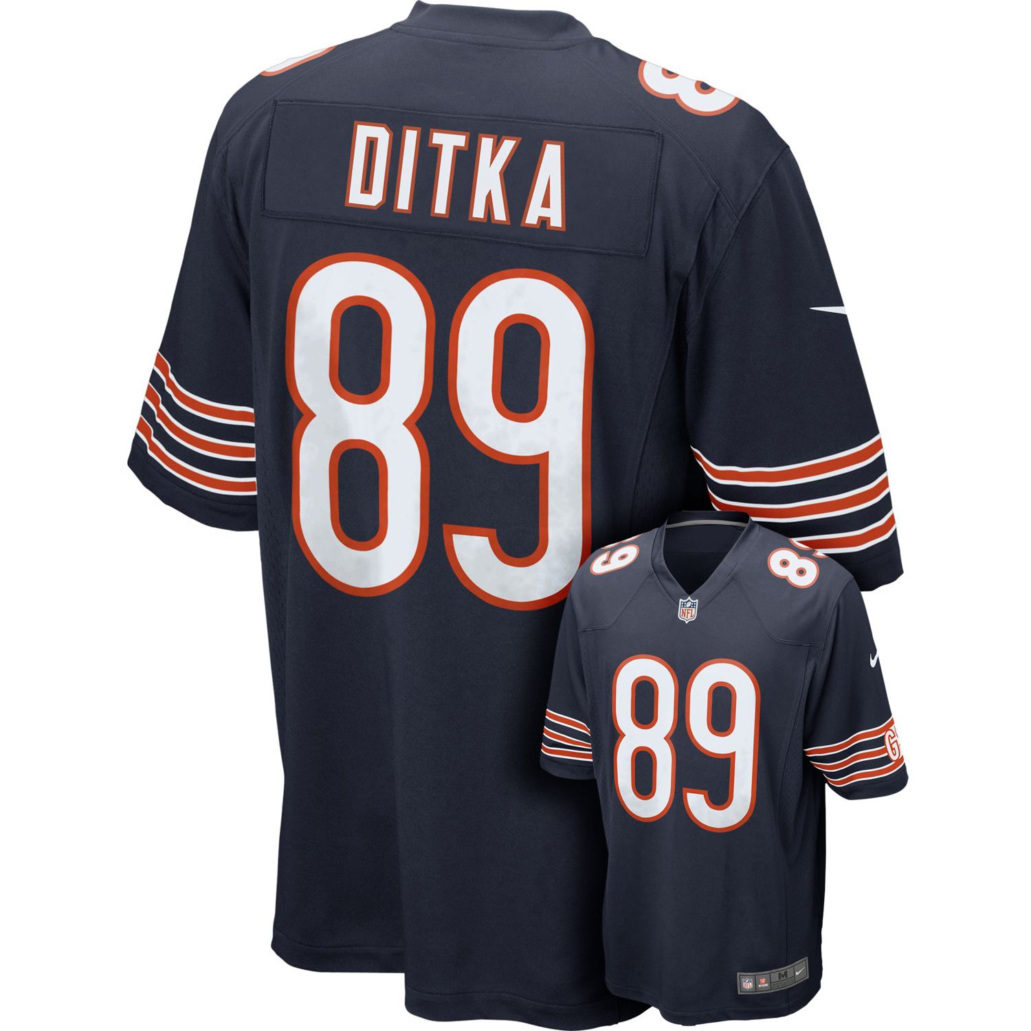 Mike Ditka Game NFL Replica Jersey