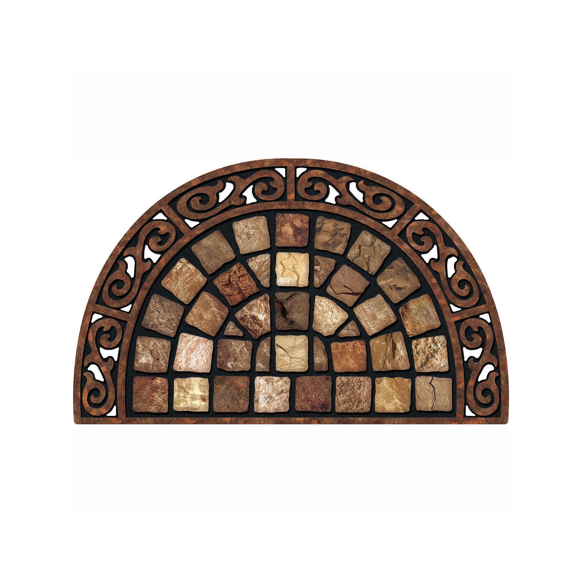 Apache Mills Masterpiece Roman Road Doormat - 22 x 36, Brown