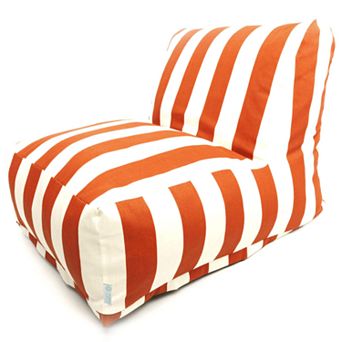 Majestic Home Goods Striped Indoor Outdoor Beanbag Chair Lounger