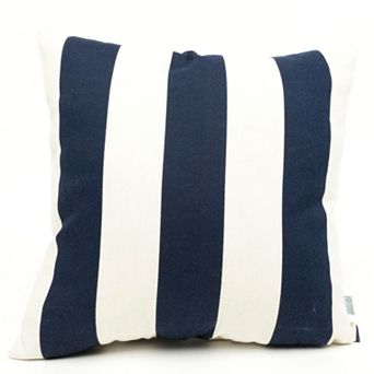 Majestic Home Goods Striped Indoor Outdoor Throw Pillow