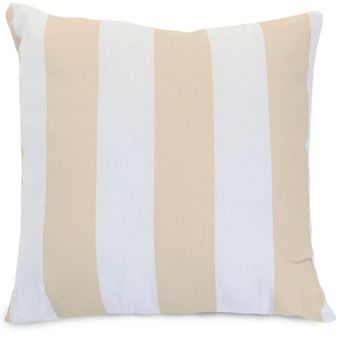 Majestic Home Goods Striped Indoor Outdoor Throw Pillow