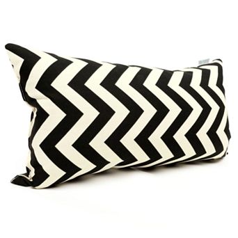Majestic Home Goods Chevron Indoor Outdoor Small Decorative Pillow