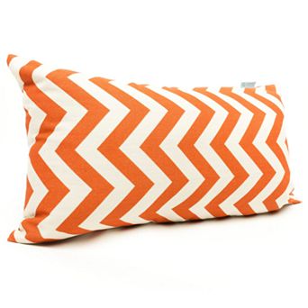 Majestic Home Goods Chevron Indoor Outdoor Small Decorative Pillow