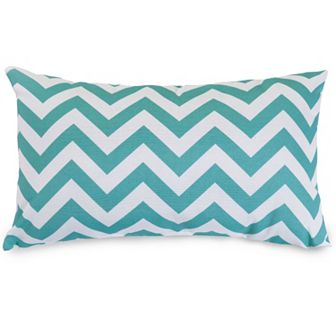 Majestic Home Goods Chevron Indoor Outdoor Small Decorative Pillow