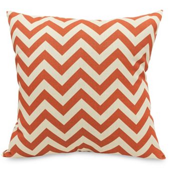 Majestic Home Goods Chevron Indoor Outdoor Throw Pillow