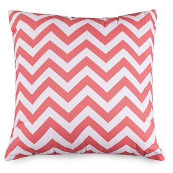 Majestic Home Goods Chevron Indoor Outdoor Throw Pillow