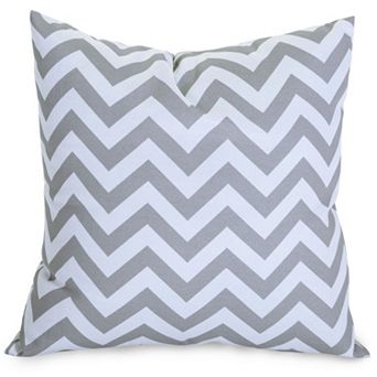 Majestic Home Goods Chevron Indoor Outdoor Throw Pillow