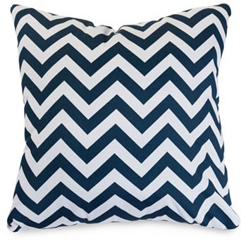 Majestic Home Goods Chevron Indoor Outdoor Throw Pillow