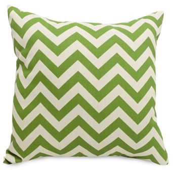 Majestic Home Goods Chevron Indoor Outdoor Throw Pillow