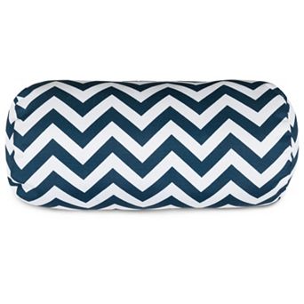Majestic Home Goods Chevron Indoor Outdoor Bolster Pillow