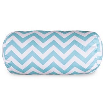 Majestic Home Goods Chevron Indoor Outdoor Bolster Pillow