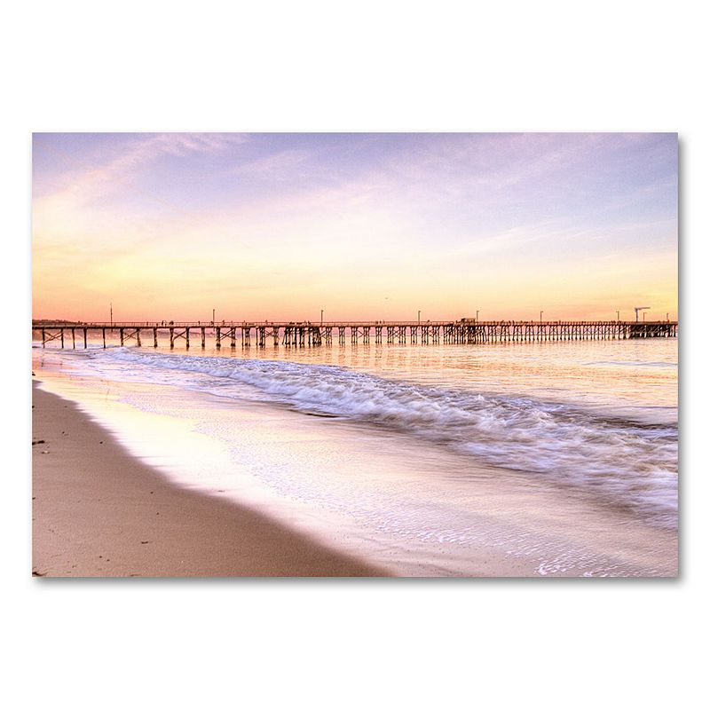 22 x 32 Santa Barbara Canvas Wall Art by Ariane Moshayedi, Beig/Gr