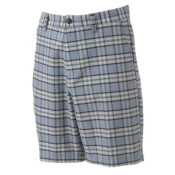 Croft & Barrow® Oxford Plaid Easy-Care Flat-Front Shorts - Men