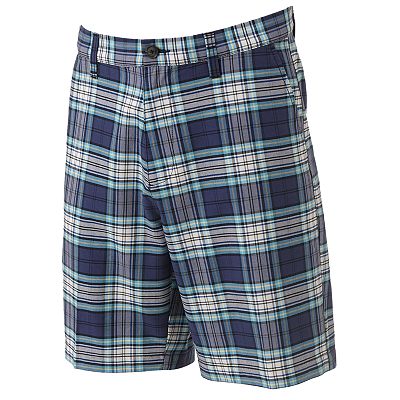Kohls mens plaid shorts clearance