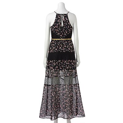 Juniors Candie s Lace Maxi Dress