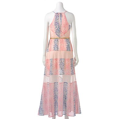 Juniors' Candie's® Lace Maxi Dress