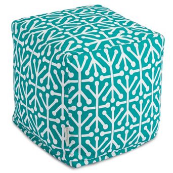 Majestic Home Goods Aruba Indoor Outdoor Small Cube Ottoman