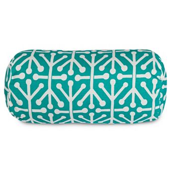 Majestic Home Goods Aruba Indoor Outdoor Decorative Bolster Pillow