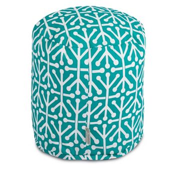 Majestic Home Goods Aruba Indoor Outdoor Small Pouf