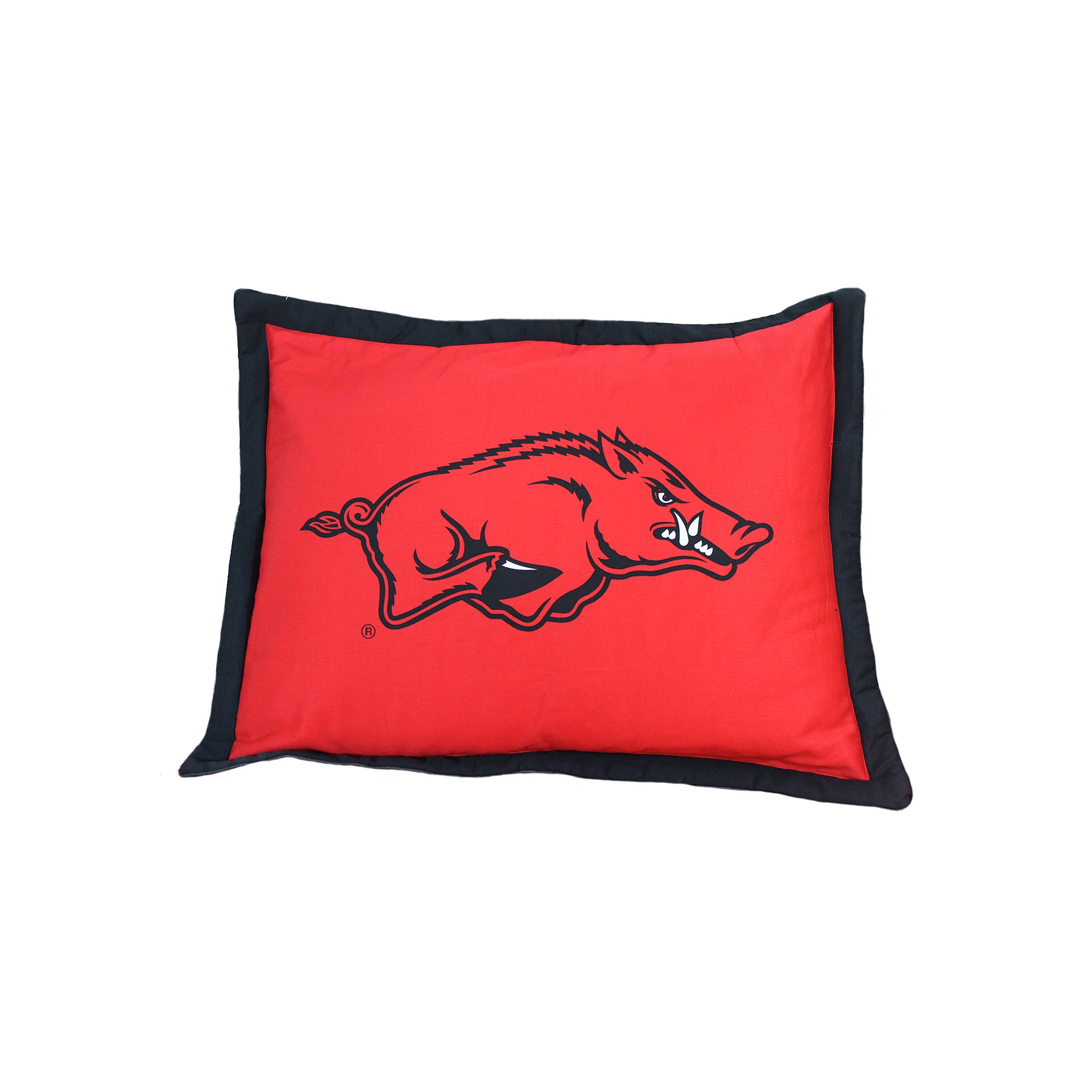 College Covers Arkansas Razorbacks Printed Pillow Sham, Team