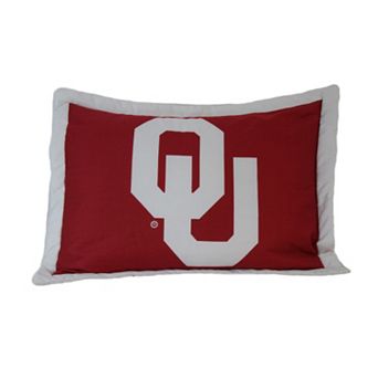 College Covers Oklahoma Sooners Printed Pillow Sham
