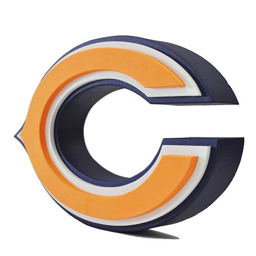 Chicago Bears 3D Foam Logo