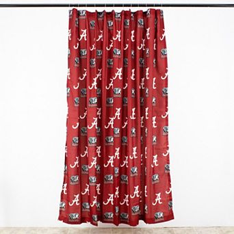 College Covers Alabama Crimson Tide Printed Shower Curtain Cover