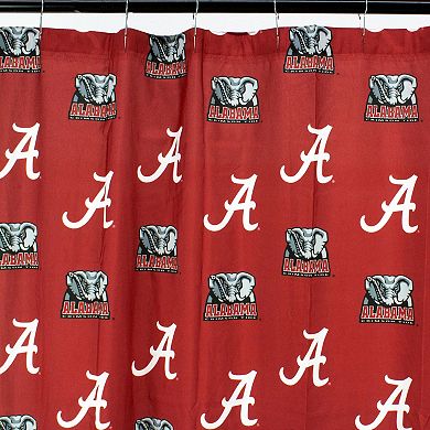 College Covers Alabama Crimson Tide Printed Shower Curtain Cover