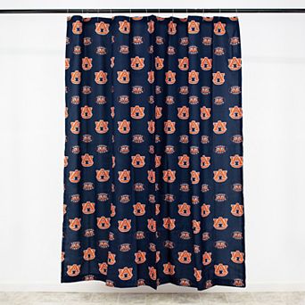 College Covers Auburn Tigers Printed Shower Curtain Cover