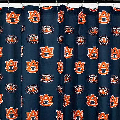 College Covers Auburn Tigers Printed Shower Curtain Cover