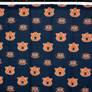 College Covers Auburn Tigers Printed Shower Curtain Cover