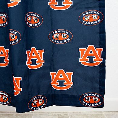 College Covers Auburn Tigers Printed Shower Curtain Cover