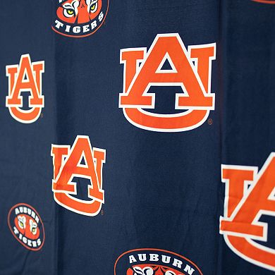 College Covers Auburn Tigers Printed Shower Curtain Cover