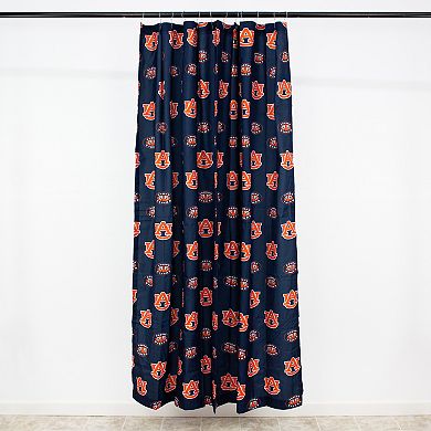 College Covers Auburn Tigers Printed Shower Curtain Cover