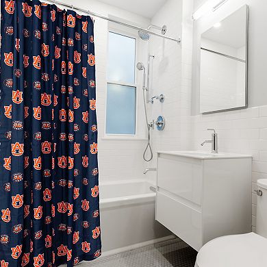 College Covers Auburn Tigers Printed Shower Curtain Cover