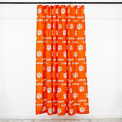 College Covers Clemson Tigers Printed Shower Curtain Cover