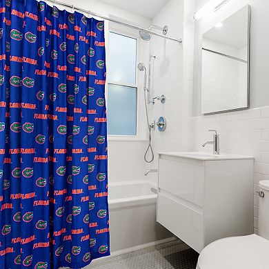 College Covers Florida Gators Printed Shower Curtain Cover