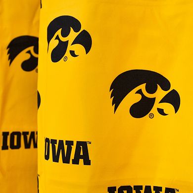 College Covers Iowa Hawkeyes Printed Shower Curtain Cover