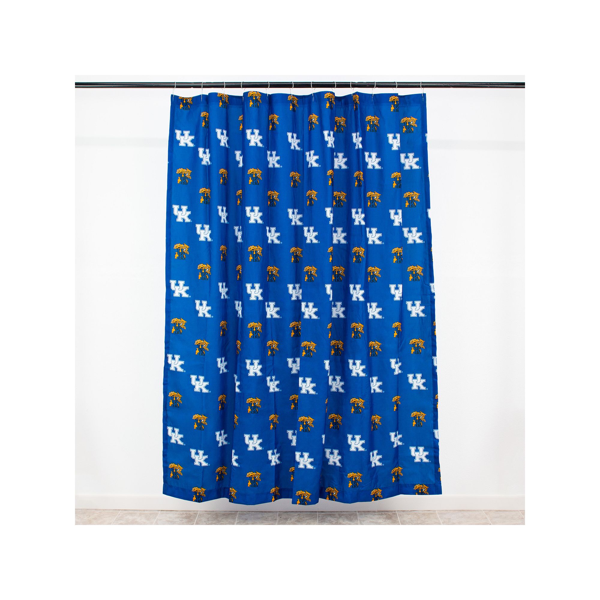 College Covers Kentucky Wildcats Printed Shower Curtain Cover, Team