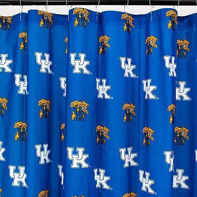 College Covers Kentucky Wildcats Printed Shower Curtain Cover