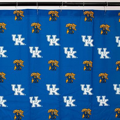 College Covers Kentucky Wildcats Printed Shower Curtain Cover