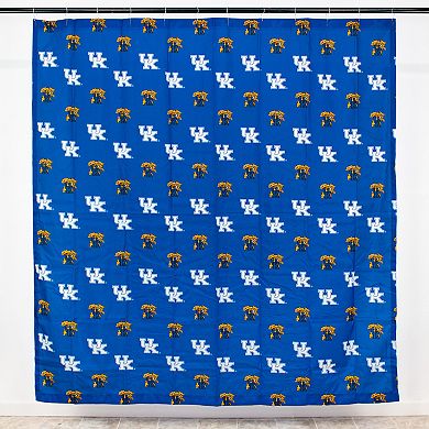 College Covers Kentucky Wildcats Printed Shower Curtain Cover