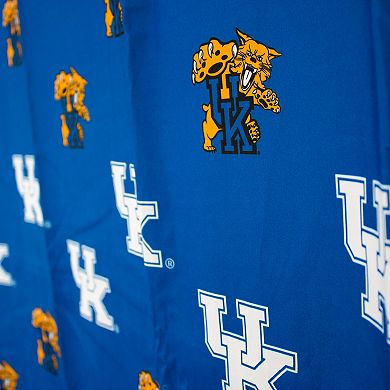 College Covers Kentucky Wildcats Printed Shower Curtain Cover
