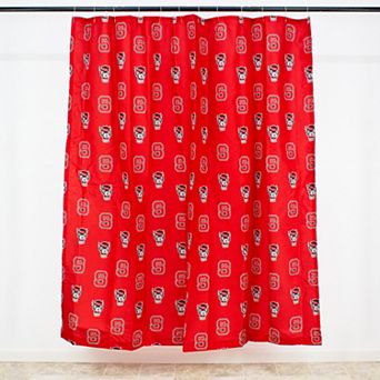 College Covers North Carolina State Wolfpack Printed Shower Curtain Cover