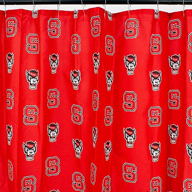 College Covers North Carolina State Wolfpack Printed Shower Curtain Cover