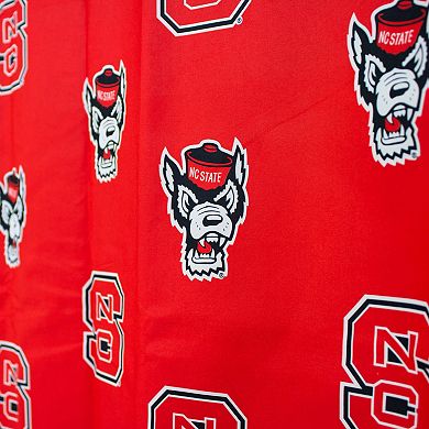 College Covers North Carolina State Wolfpack Printed Shower Curtain Cover