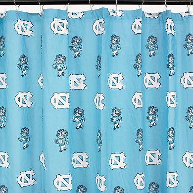 College Covers North Carolina Tar Heels Printed Shower Curtain Cover