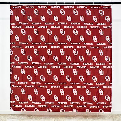 College Covers Oklahoma Sooners Printed Shower Curtain Cover