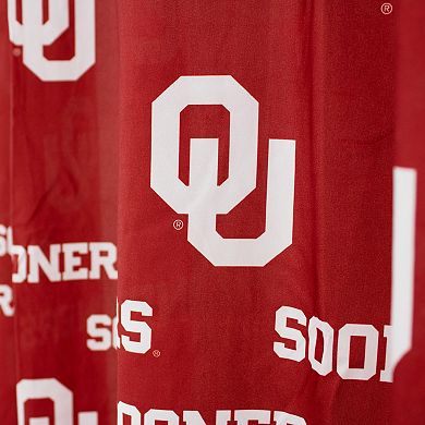 College Covers Oklahoma Sooners Printed Shower Curtain Cover